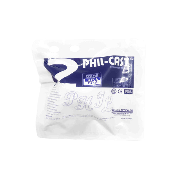 Phil-Cast™ Orthopaedic Casting Tape 2inx4yds Mika Blue