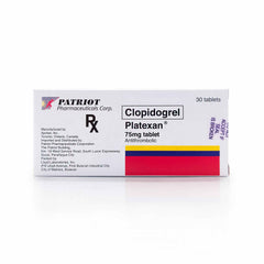 Platexan® Clopidogrel 75mg Tablets