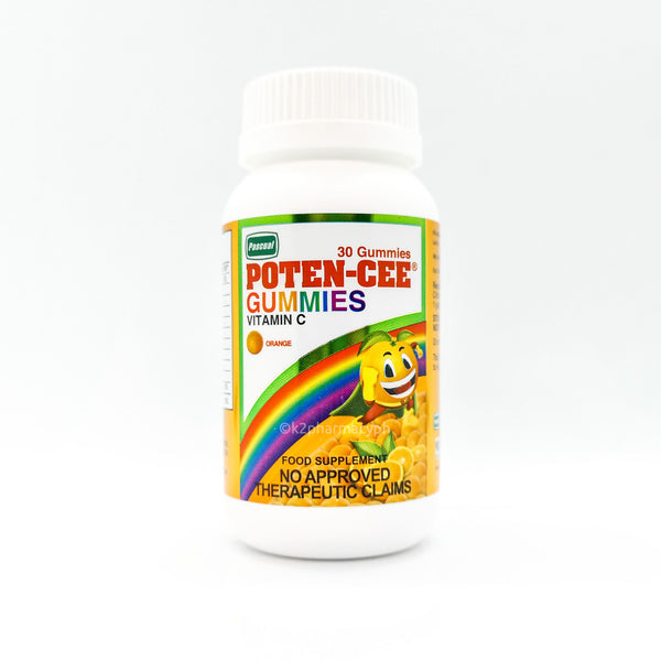 Poten-Cee® Gummies 60mg Orange x30s