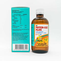 Poten-Cee® Plus Non-Acidic Syrup Orange Flavor 120mL