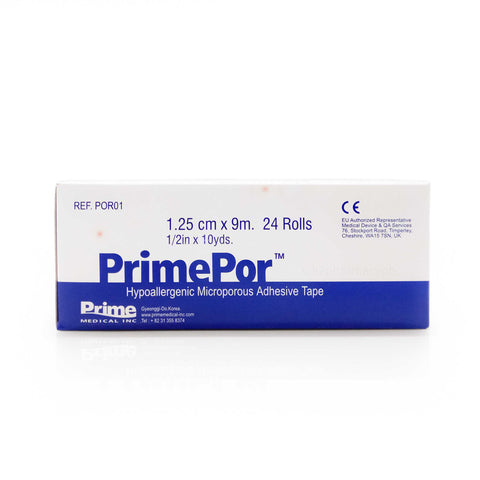 PrimePor™ Hypoallergenic Micrporous Adhesive Tape 1.25cmx9m.