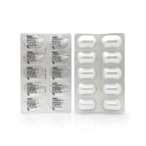 ProglinMet® 50mg / 1000mg Film-Coated Tablet