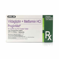 ProglinMet® 50mg / 850mg Film-Coated Tablet