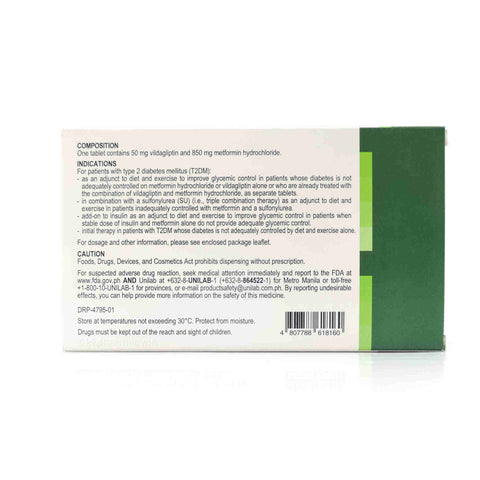 ProglinMet® 50mg / 850mg Film-Coated Tablet