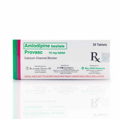 Provasc Amlodipine 10mg Tablets