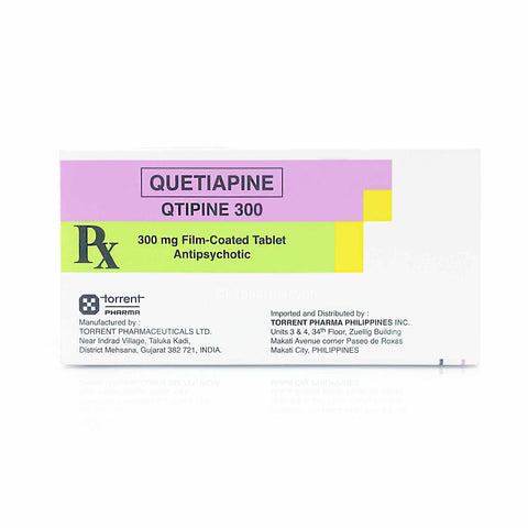 Qtipine Quetiapine 300mg Tablets