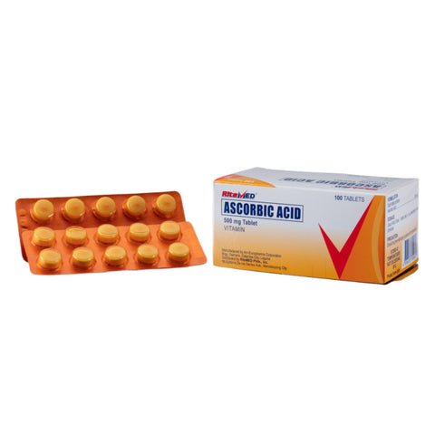 RiteMed® Ascorbic Acid 500mg Tablets
