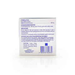 Ritemed® Metformin HCI 500mg Tablet