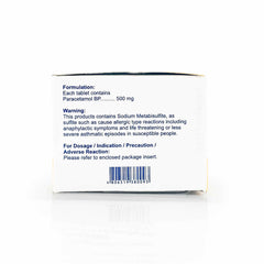 Rapidol 500mg Paracetamol Tablet 10s