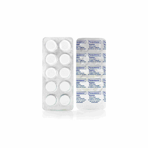 Rapidol 500mg Paracetamol Tablet 10s