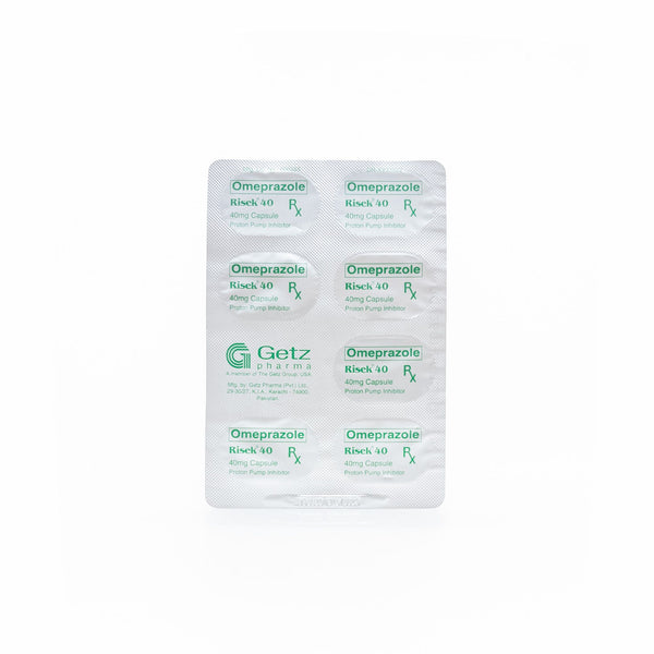 Risek® 40 Capsules 40mg Omeprazole