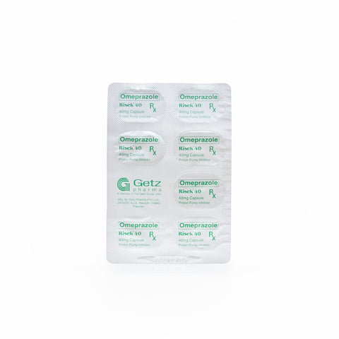 Risek® 40 Capsules 40mg Omeprazole