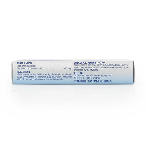 Ritemed® Clobetasol Propionate 500mcg / g (0.05% w/w) Cream 10g