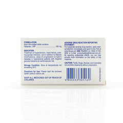 Ritemed® Valsartan 160mg Tablets