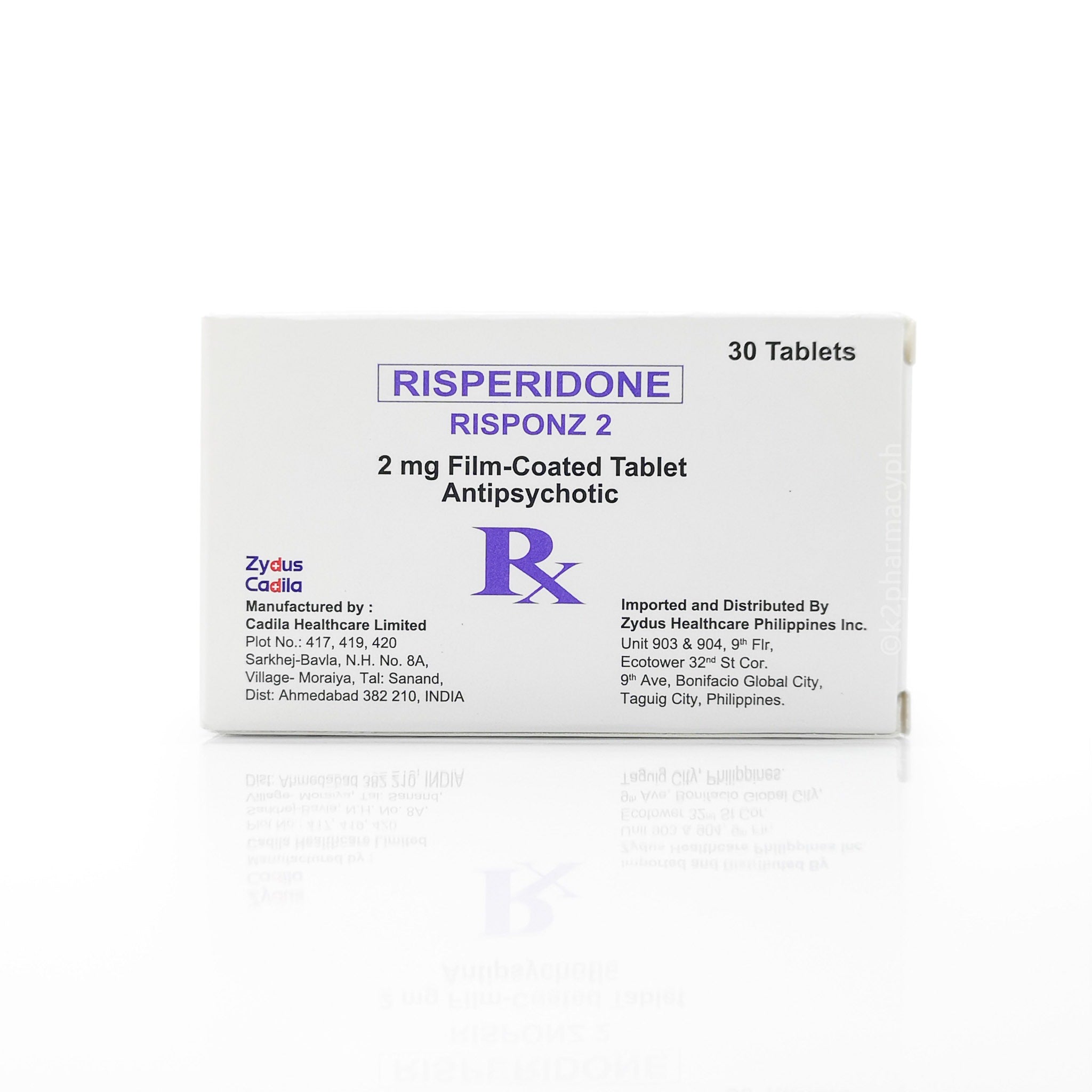 Risponz 2 Tablet 2mg Risperidone