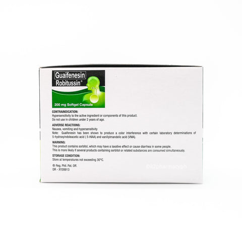 Robitussin® 200 mg Softgel Capsule