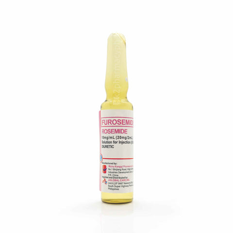 Rosemide Furosemide 10mg/mL Solution for Injection (I.M./I.V.) 2mL Ampoules