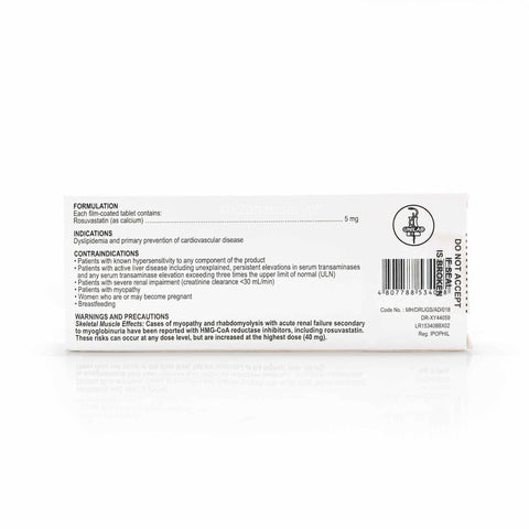 Roswin® 5mg Film-coated Tablet