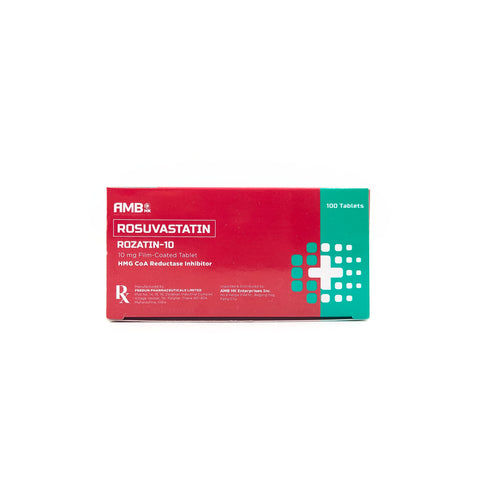 Rozatin-10 Rosuvastatin 10mg Film-Coated Tablet