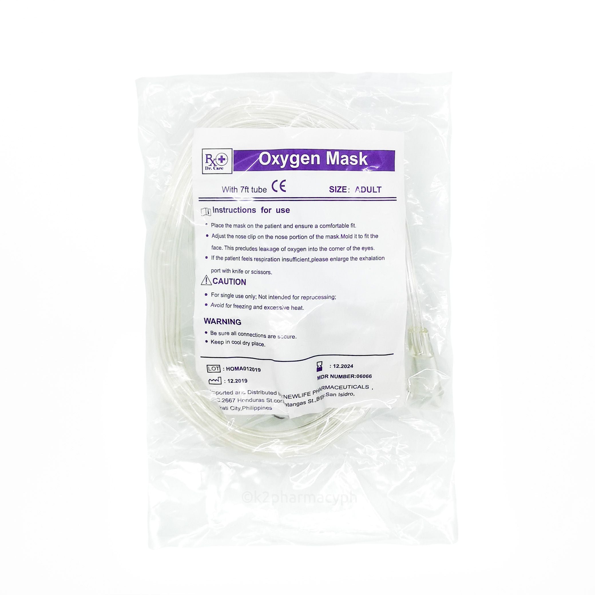 Rx Mask All / Rx Dr. Care™ Oxygen Mask Adult