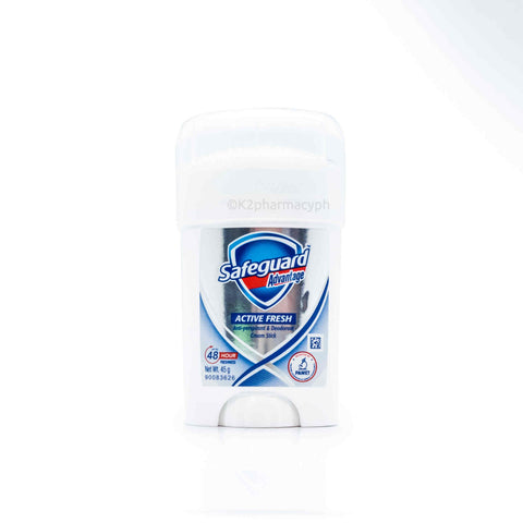 Safeguard™ Advantage Active Fresh Anti-Perspirant & Deodorant Cream Stick 45g