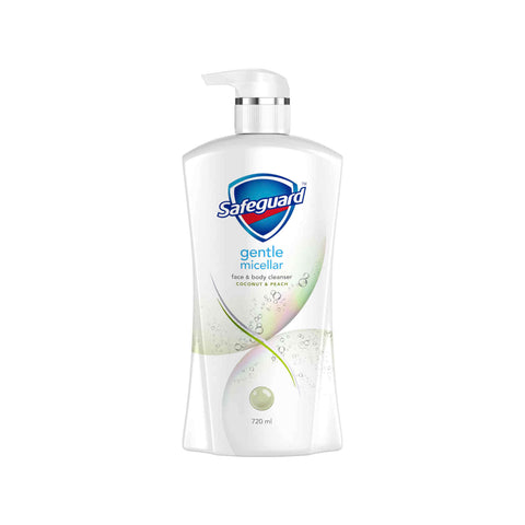 Safeguard™ Gentle Micellar Face & Body Cleanser Coconut & Peach720 mL