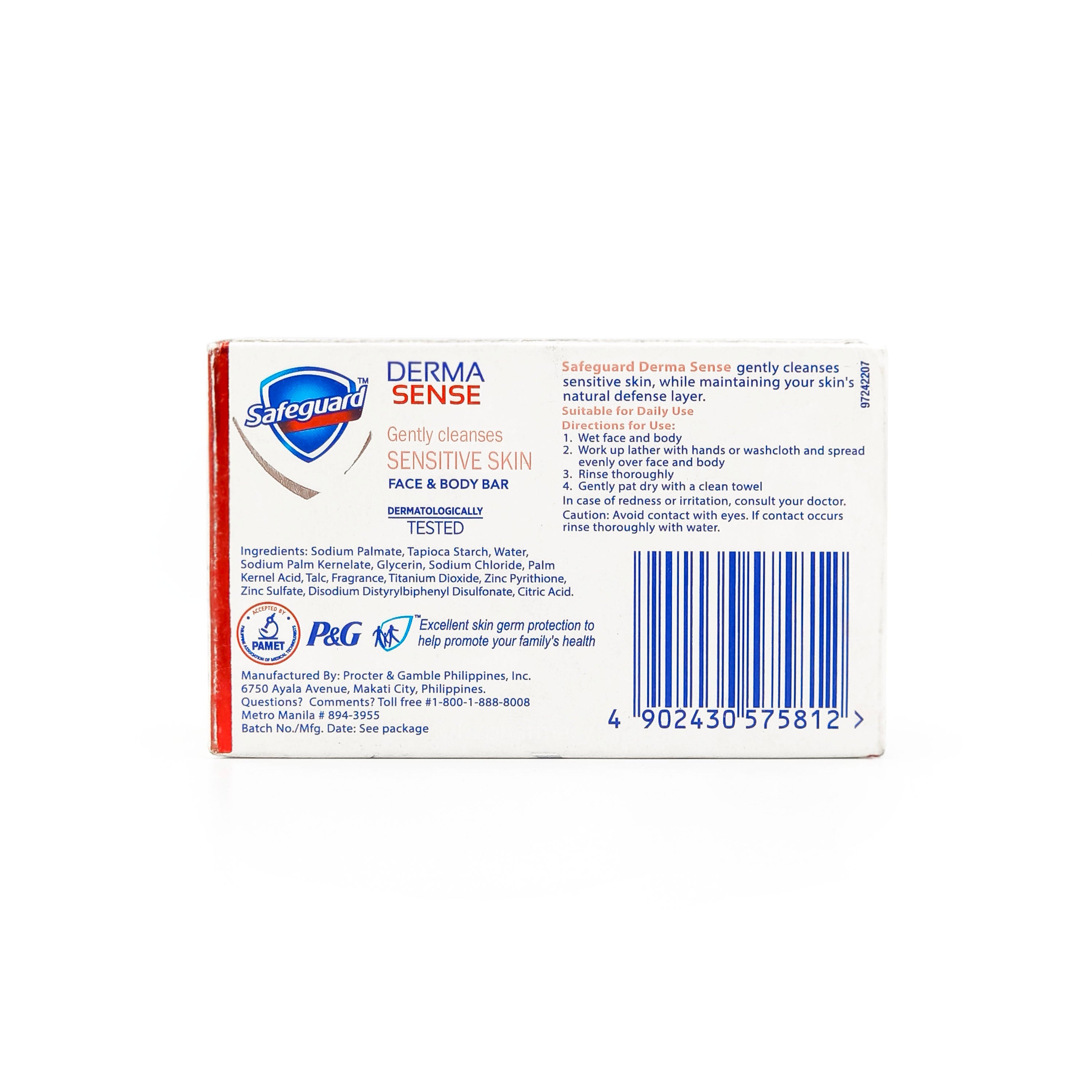 Safeguard™ Derma Sense Sensitive Skin Bar Soap 135g