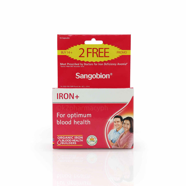 Sangobion® Iron + 14 +2 Capsule