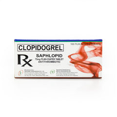 Saphlopid Clopidogrel 75mg Film-Coated Tablet