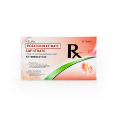 Saphtrate Potassium Citrate 1.080g (10 mEq) Extended Release Tablet