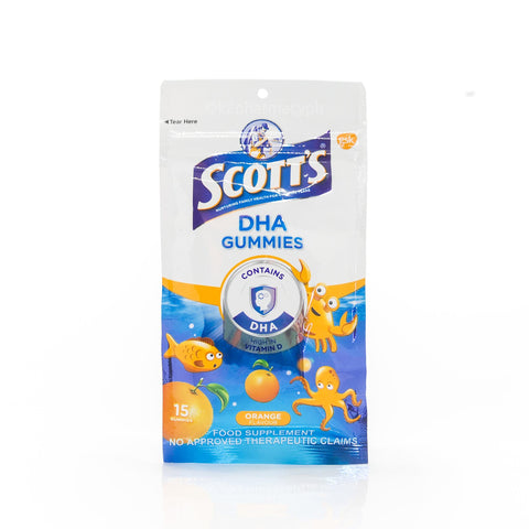 Scotts® DHA Gummies Orange Flavor 15's