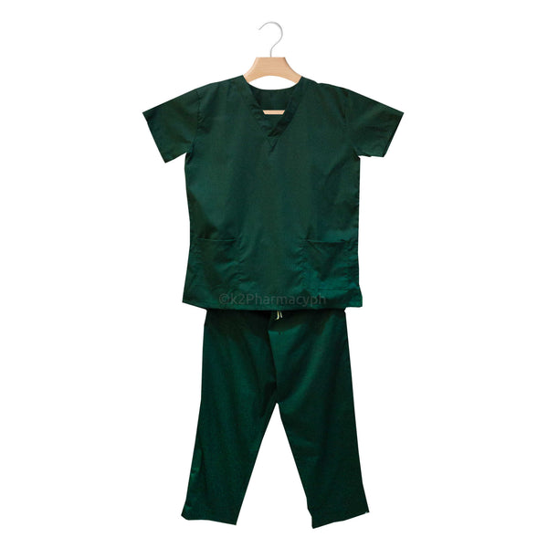 Scrub Suit Dark Green Terno