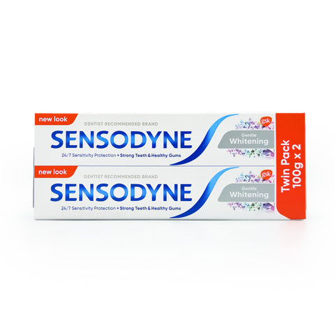 Sensodyne Gentle Whitening Twin Pack 100g x 2