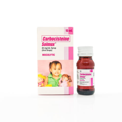 Solmux® Carbocisteine Oral Drops 40mg 15mL