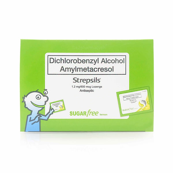 Strepsils® Sugar-free Lemon Antiseptic Lozenges