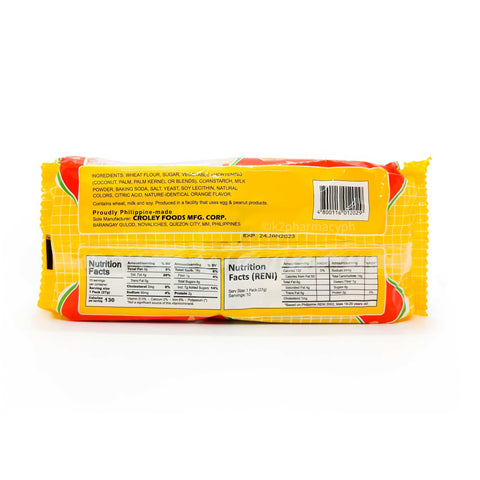 Sunflower® Crackers Cream Sanwich Orange 27g