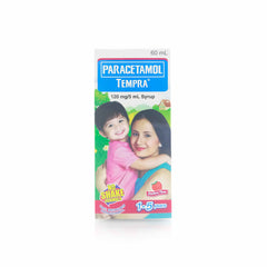 Tempra® 120mg/5mL Strawberry Syrup (1-5yo) 60mL