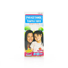 Tempra® Forte Paracetamol 250mg/5mL Strawberry Syrup 120mL