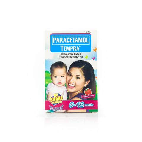 Tempra® Paracetamol 100mg/mL Syrup Drops 15mL