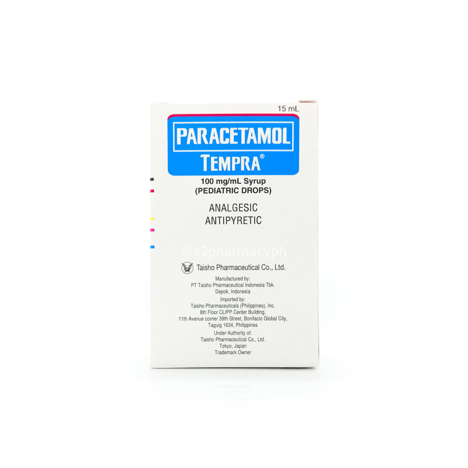 Tempra® Paracetamol 100mg/mL Syrup Drops 15mL