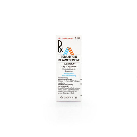 Tobradex® 3mg/mg Ophthalmic Suspension 5mL