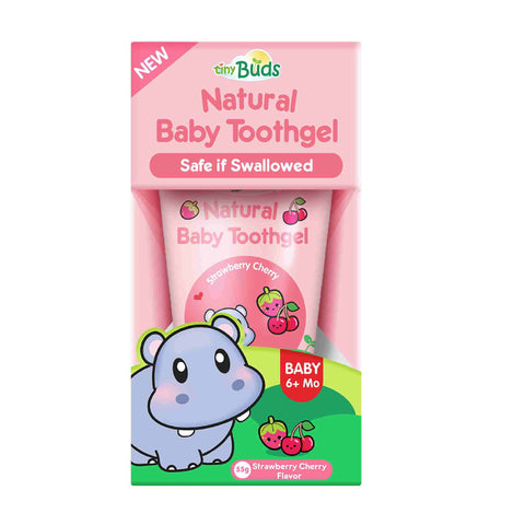 Tiny Buds™ Natural Baby Toothgel Stage 1 Strawberry Cherry 55g