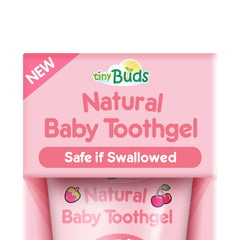 Tiny Buds™ Natural Baby Toothgel Stage 1 Strawberry Cherry 55g