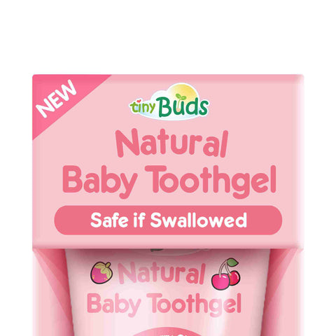 Tiny Buds™ Natural Baby Toothgel Stage 1 Strawberry Cherry 55g