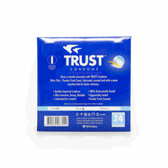 Trust® Condom Ultra thin  Powder Fresh Scent