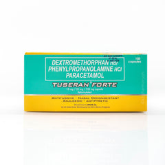 Tuseran® Forte Capsule Dextromethorphan HBr Phenylpropanolamine HCI ...