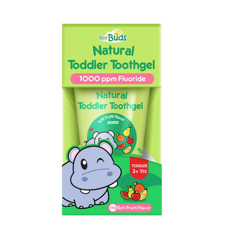 Tiny Buds™ Toddler Training Toothpaste Stage 2 Tutti Frutti Flavor