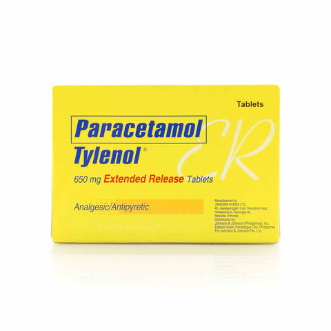 Tylenol® 650mg Extended Release Tablets