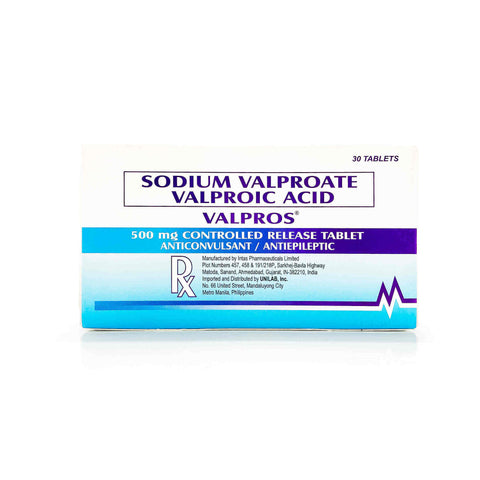 Valpros 500mg Tablets