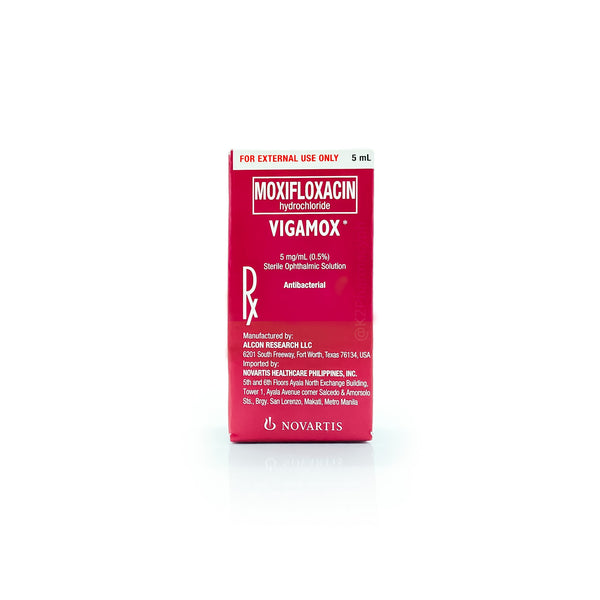 Vigamox* Moxifloxacin Eye Drops 5mL